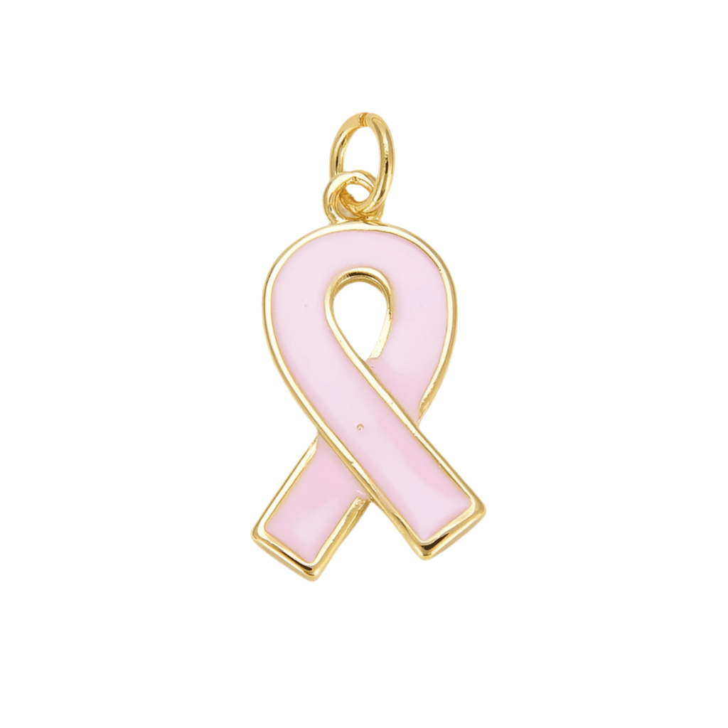 Enamel Ribbon Charm