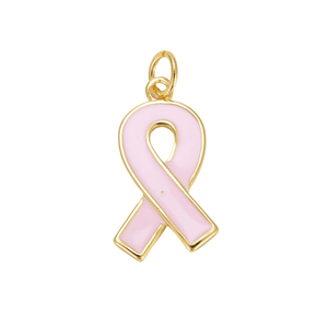 Enamel Ribbon Charm