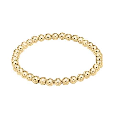 Bella Signature 5mm Gold Beaded Bracelet