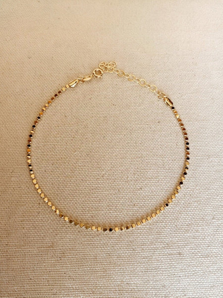 Fiona - Flat Ball Anklet