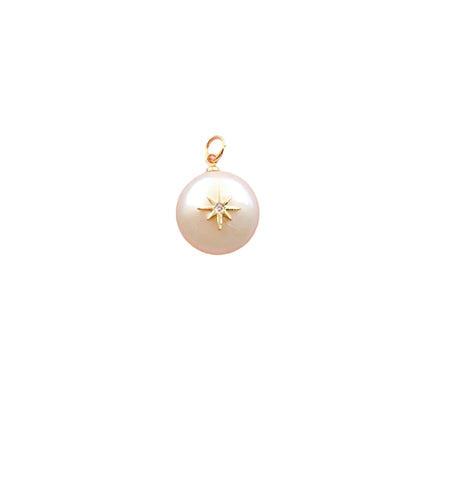 Freshwater Pearl Star Charm
