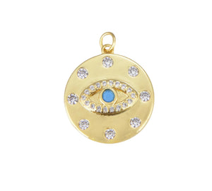Blue Evil Eye Pendant