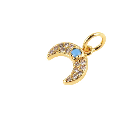 Crescent Moon Charm