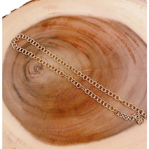 14K Gold Filled Rolo Cable Bracelet or Necklace