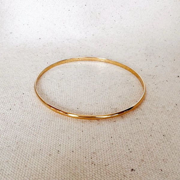 18k Gold Filled Classic Bangle