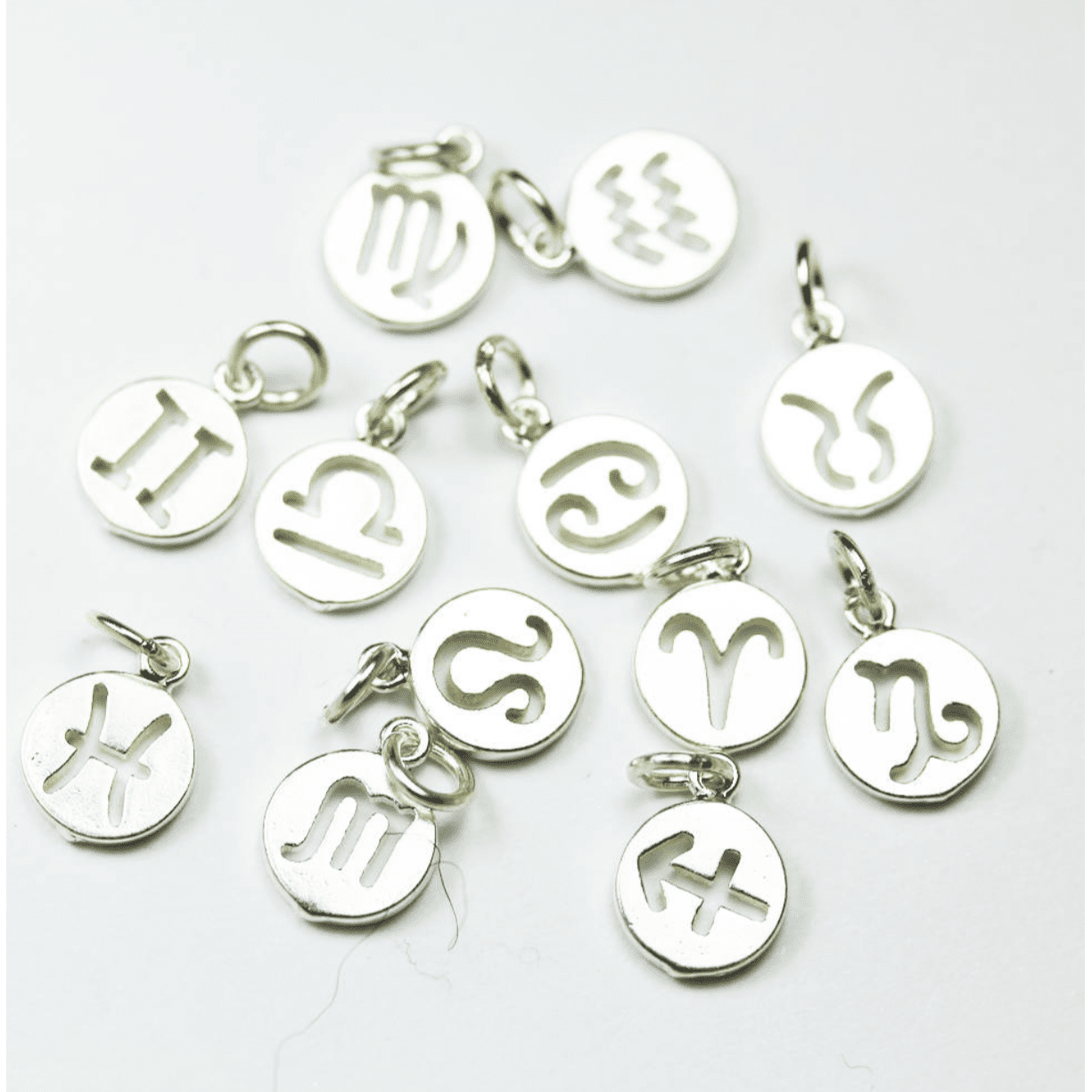 Sterling Silver Zodiac Signs