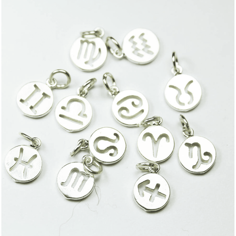 Sterling Silver Zodiac Signs