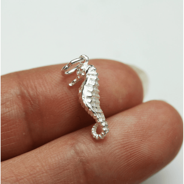 Sterling Silver Seahorse Charm