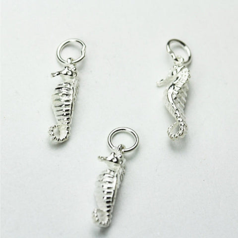 Sterling Silver Seahorse Charm